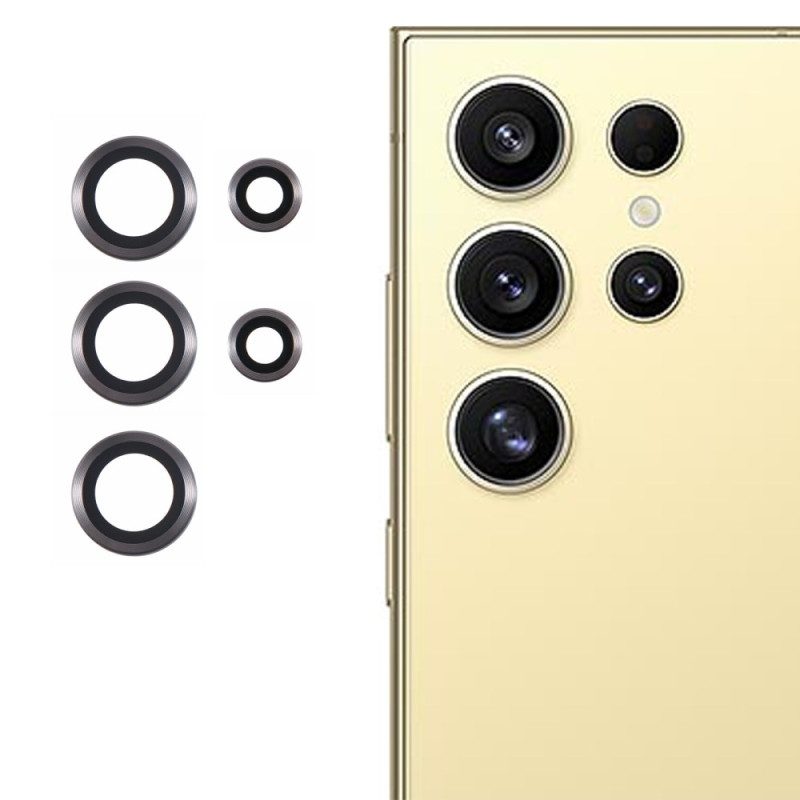 Metall-linsenschutzfolie Für Samsung Galaxy S25 Ultra 5g Galvanisiert Und Aus Gehärtetem Glas