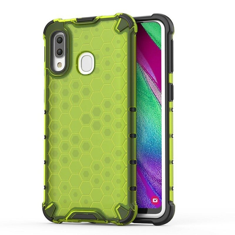 Hülle Für Samsung Galaxy A40 Wabenstil