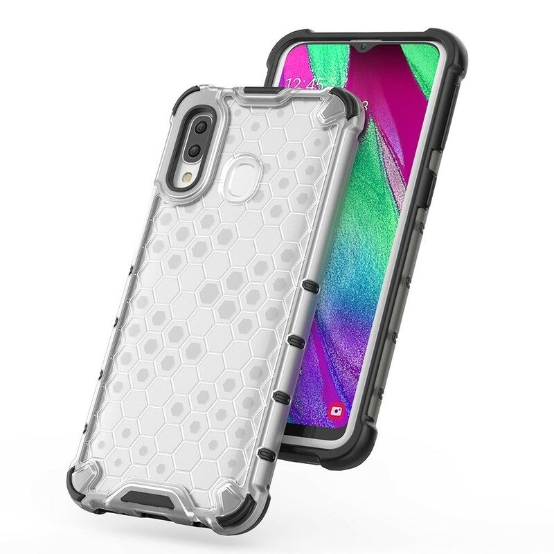 Hülle Für Samsung Galaxy A40 Wabenstil