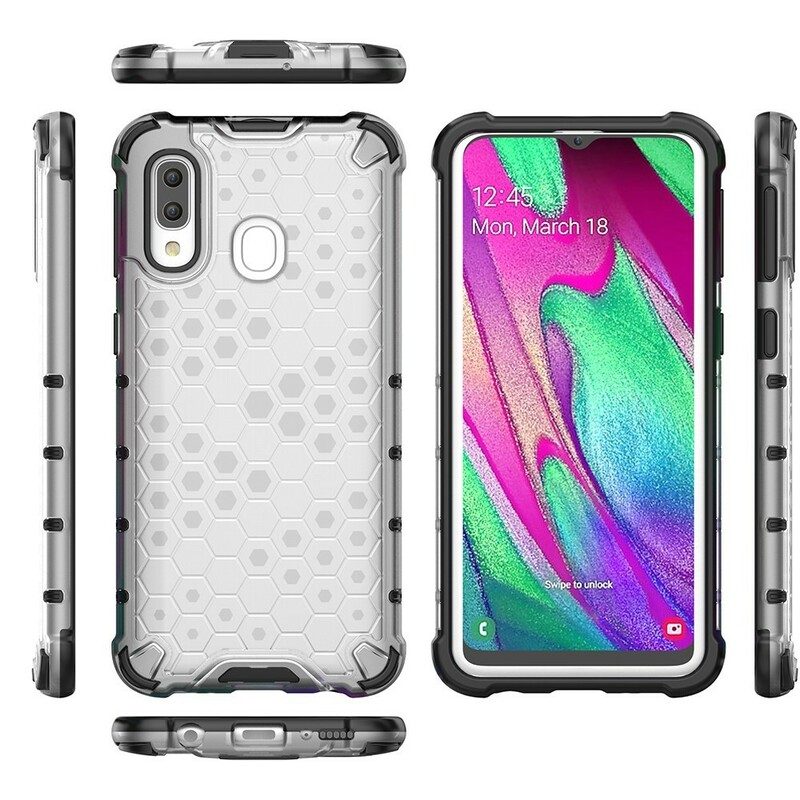 Hülle Für Samsung Galaxy A40 Wabenstil