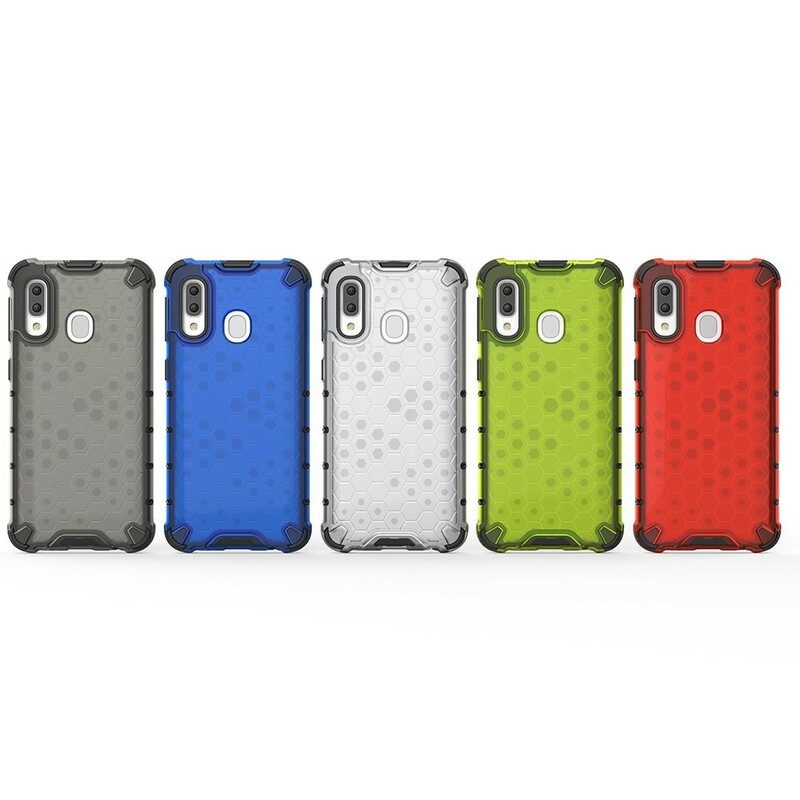 Hülle Für Samsung Galaxy A40 Wabenstil
