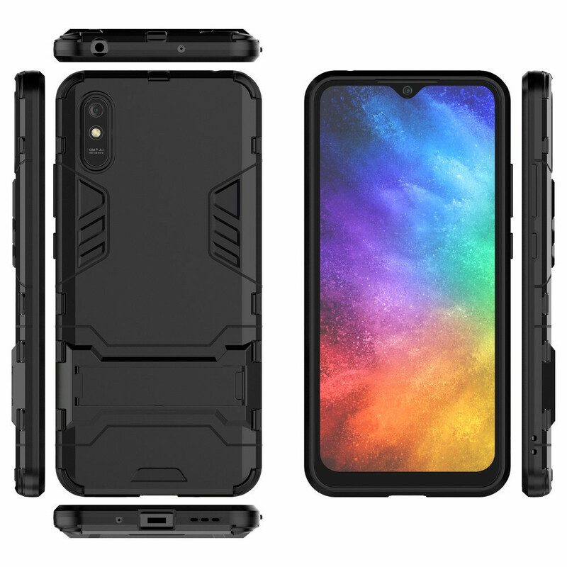 Hülle Für Xiaomi Redmi 9A Extrem Widerstandsfähige Zunge