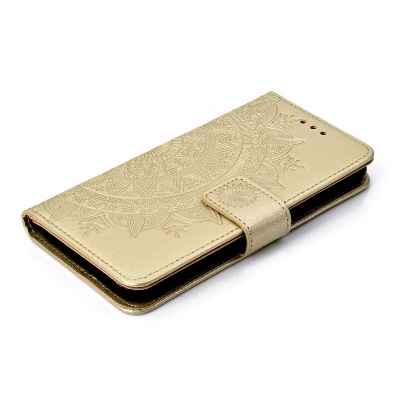 Lederhüllen Für Xiaomi Redmi 9A Sonnenmandala