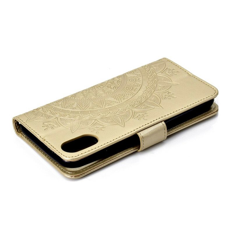 Lederhüllen Für Xiaomi Redmi 9A Sonnenmandala