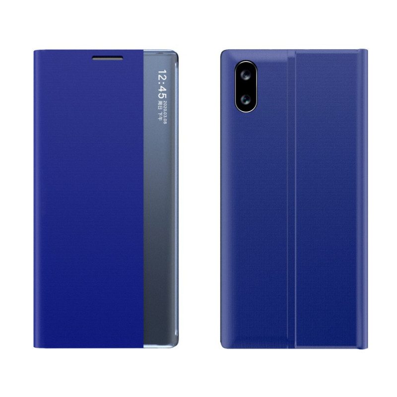 Schutzhülle Für Xiaomi Redmi 9A Strukturiertes Kunstleder