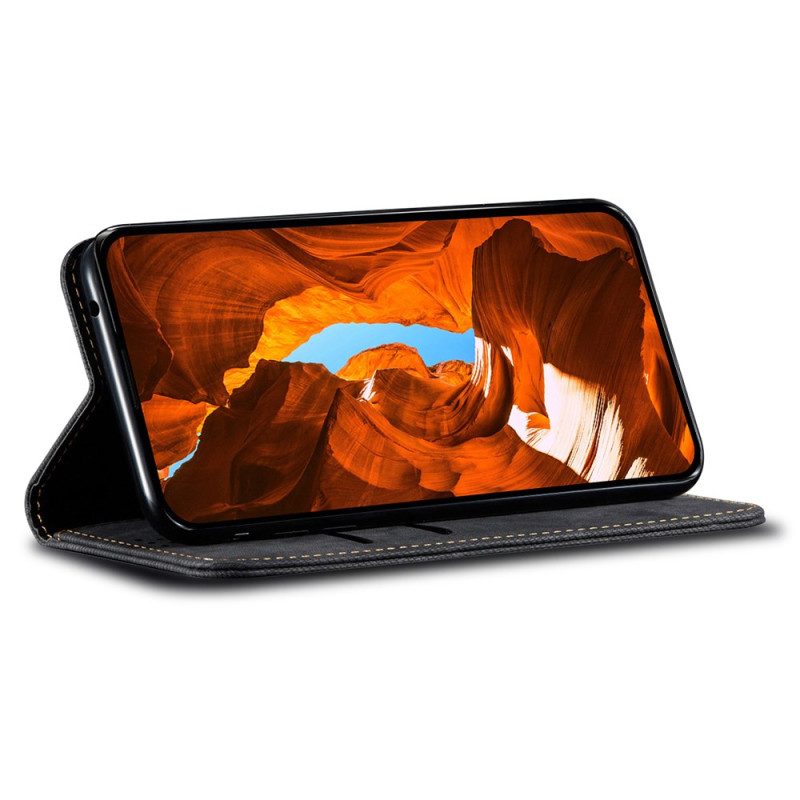 Flip Case Xiaomi 17 Pro Denim-stil