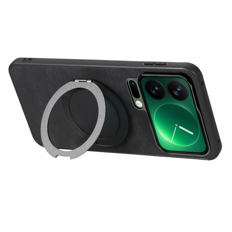 Hülle Für Xiaomi 17 Pro Drehbar Ständer Und Retro-lederoptik