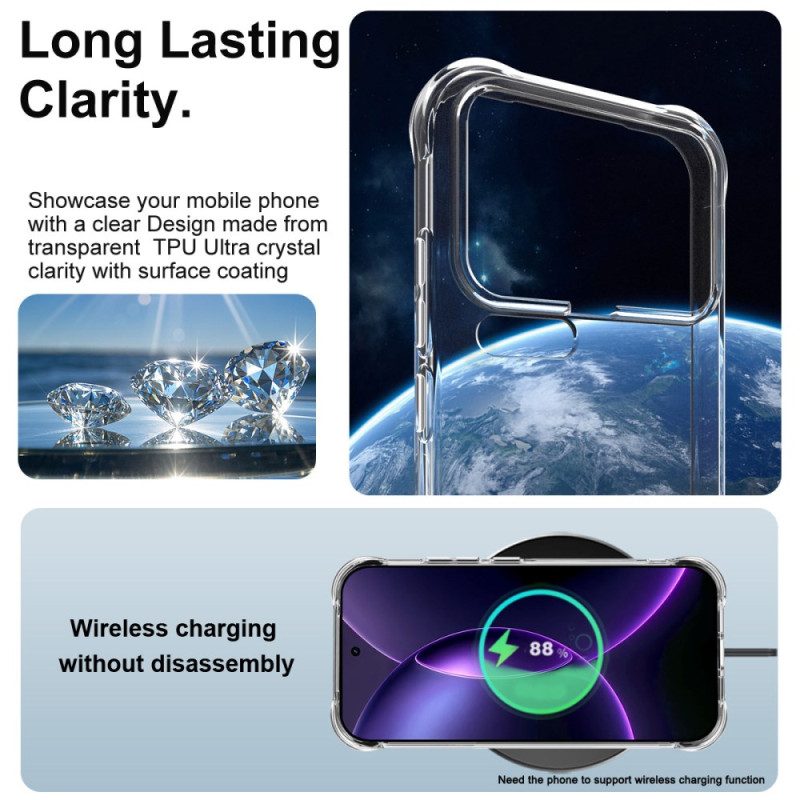 Hülle Für Xiaomi 17 Pro Imak - Stoßfester Schutz Mit Airbags Transparent