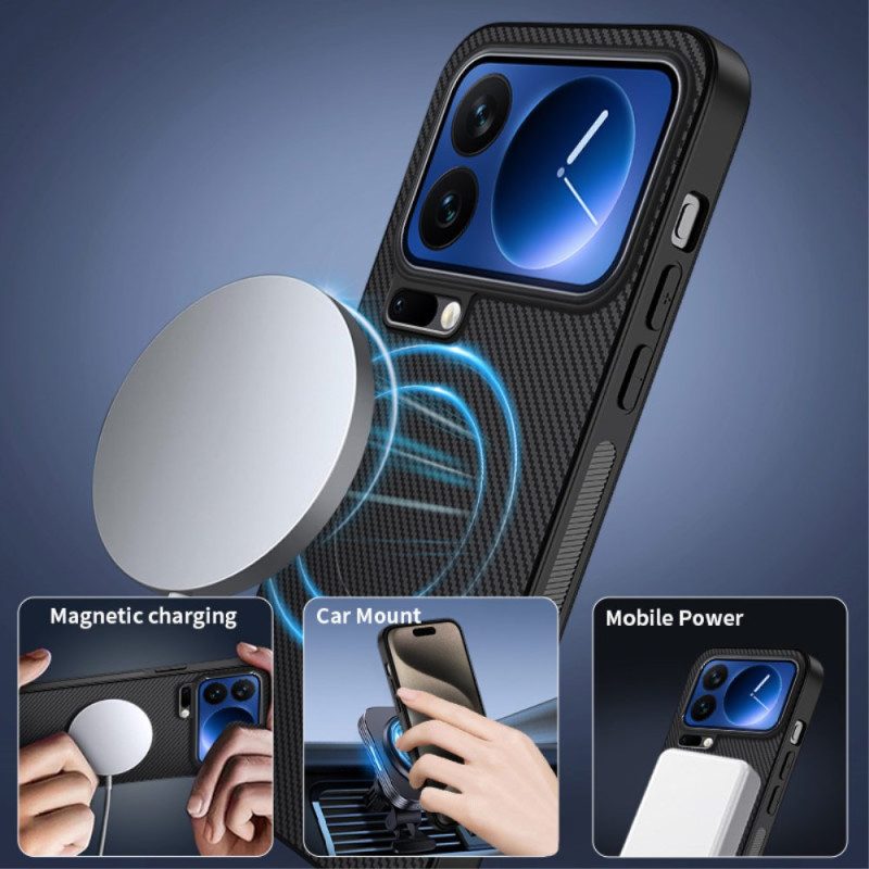 Hülle Für Xiaomi 17 Pro Magsafe Carbonfaser