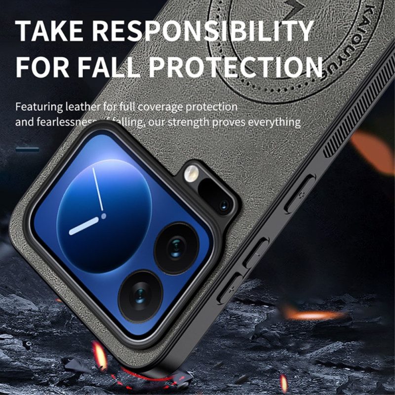 Hülle Für Xiaomi 17 Pro Magsafe-lederoptik