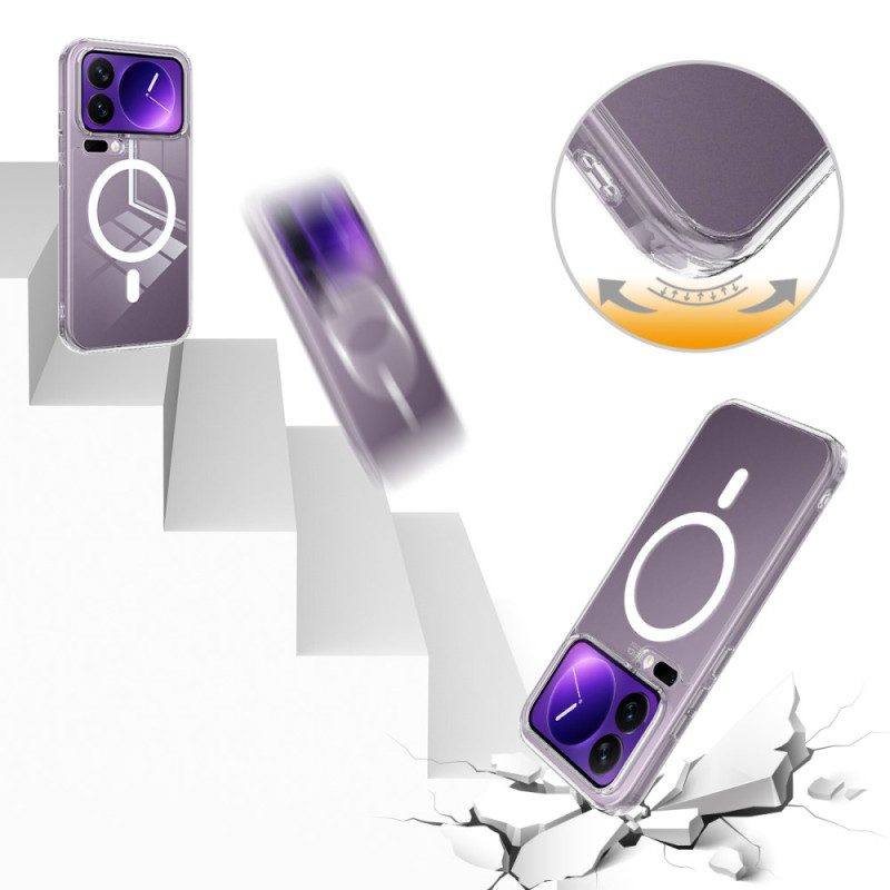 Hülle Für Xiaomi 17 Pro Transparentes Magnetband