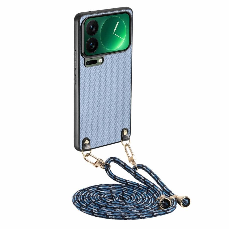 Hülle Xiaomi 17 Pro Handyhülle Carbonfaser-optik