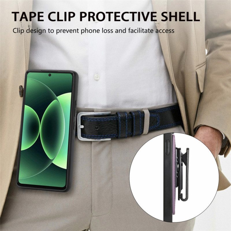 Hülle Xiaomi 17 Pro Handyhülle Gürtelclip Und Ständer