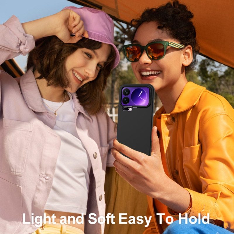 Hülle Xiaomi 17 Pro Handyhülle Magnetband Aus Flüssigem Silikon