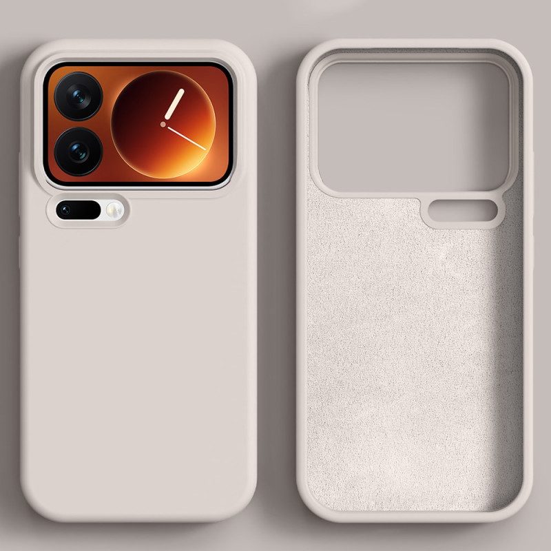 Hülle Xiaomi 17 Pro Handyhülle Magnetband Aus Flüssigem Silikon