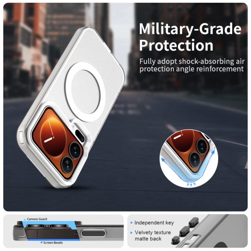 Hülle Xiaomi 17 Pro Handyhülle Magnetband Mit Matter Oberfläche