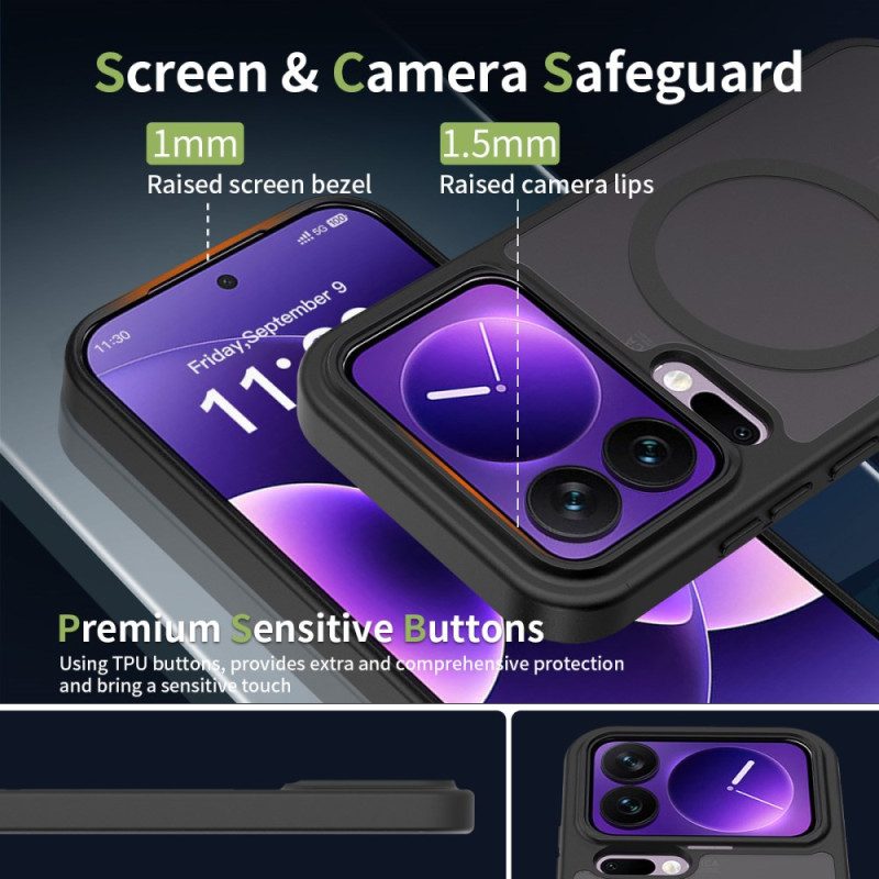 Hülle Xiaomi 17 Pro Handyhülle Mattiertes Magnetband