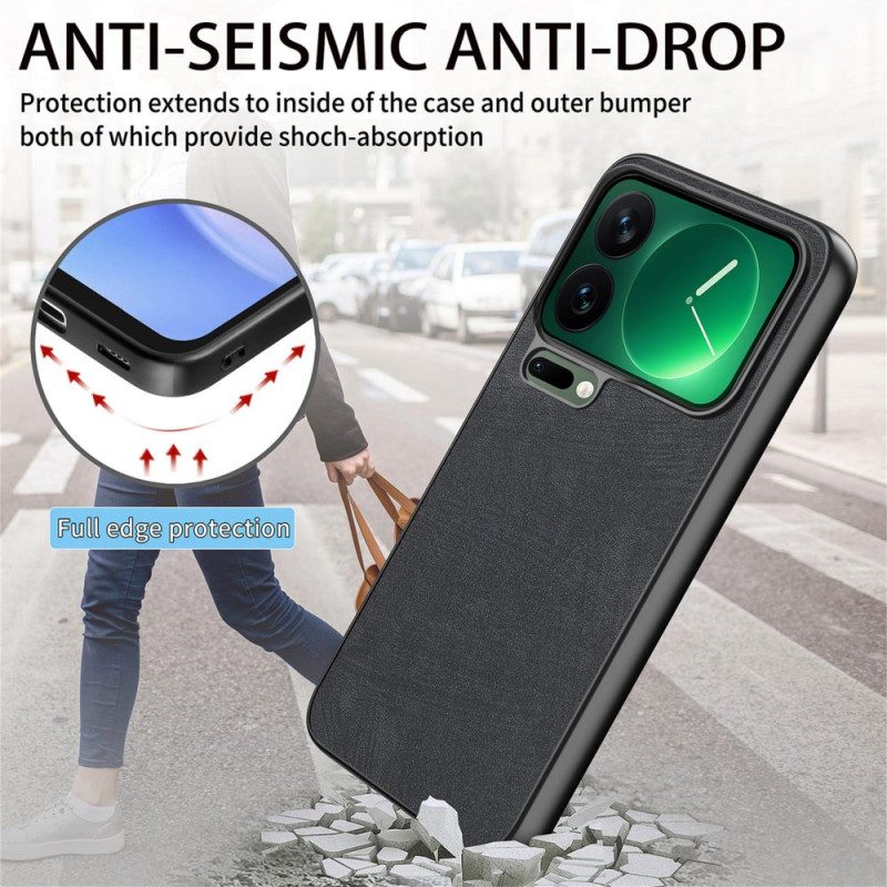 Hülle Xiaomi 17 Pro Handyhülle Wildleder-effekt