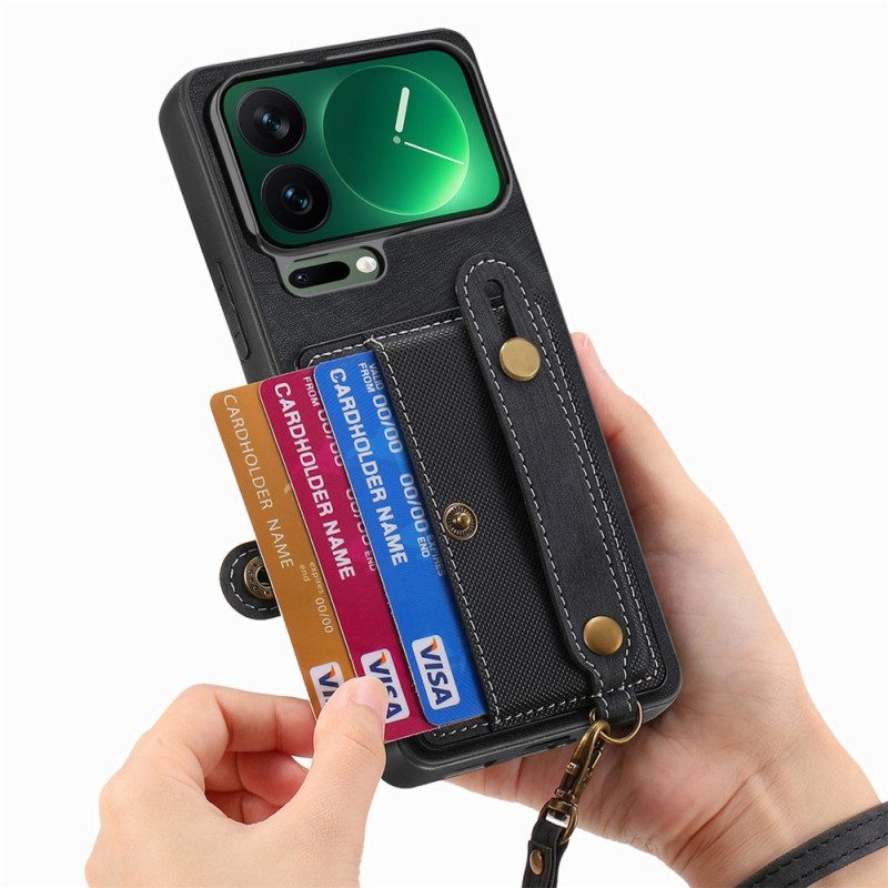 Hülle Xiaomi 17 Pro Kartenfächer Und Riemen