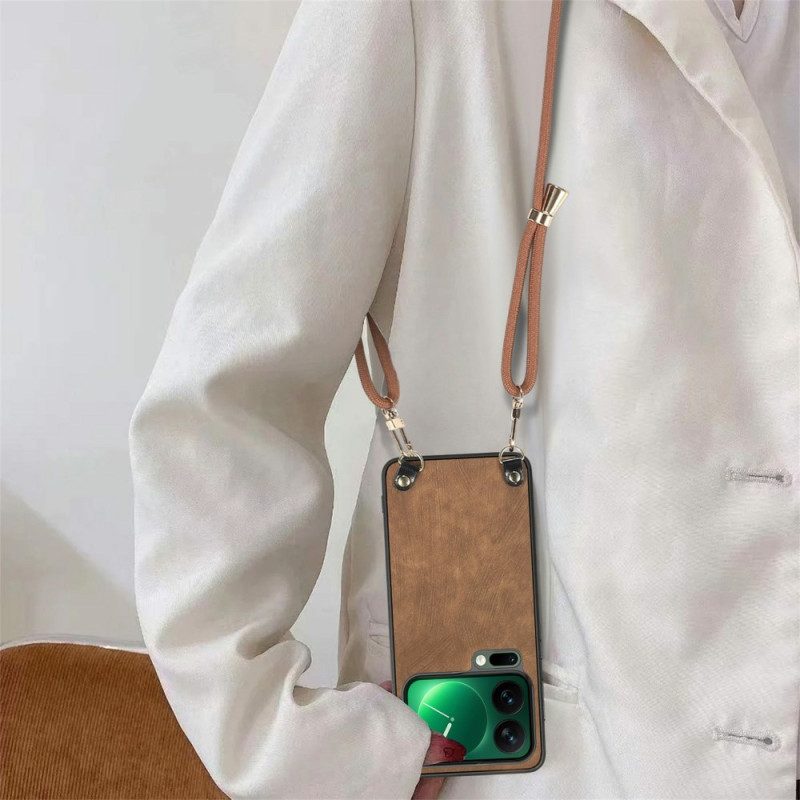 Hülle Xiaomi 17 Pro Kunstleder Im Retro-stil