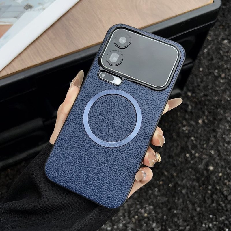 Hülle Xiaomi 17 Pro Magnetverschluss Mit Litschi-textur