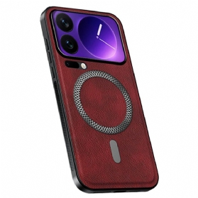 Hülle Xiaomi 17 Pro Magsafe Lederoptik