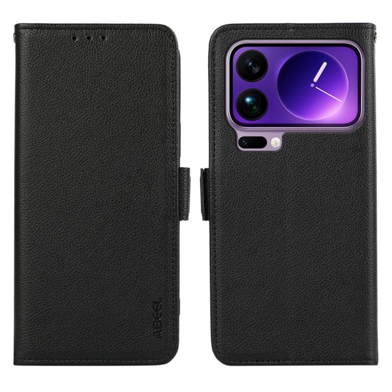 Lederhüllen Xiaomi 17 Pro Abeel-lederimitat