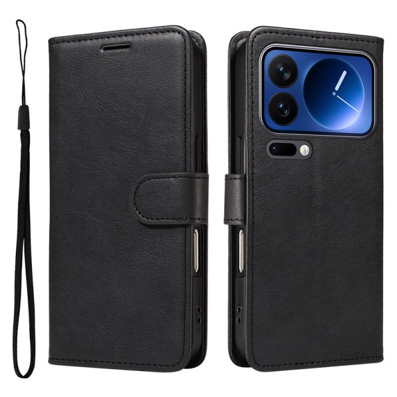 Lederhüllen Xiaomi 17 Pro Glattlederoptik