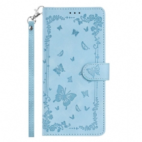 Lederhüllen Xiaomi 17 Pro Handyhülle Blumengarten