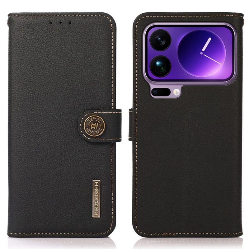 Lederhüllen Xiaomi 17 Pro Handyhülle Khazneh