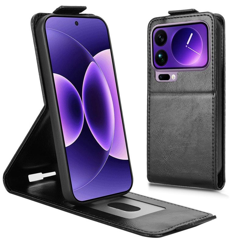 Lederhüllen Xiaomi 17 Pro Handyhülle Vertikale Klappe