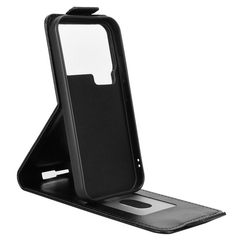 Lederhüllen Xiaomi 17 Pro Handyhülle Vertikale Klappe