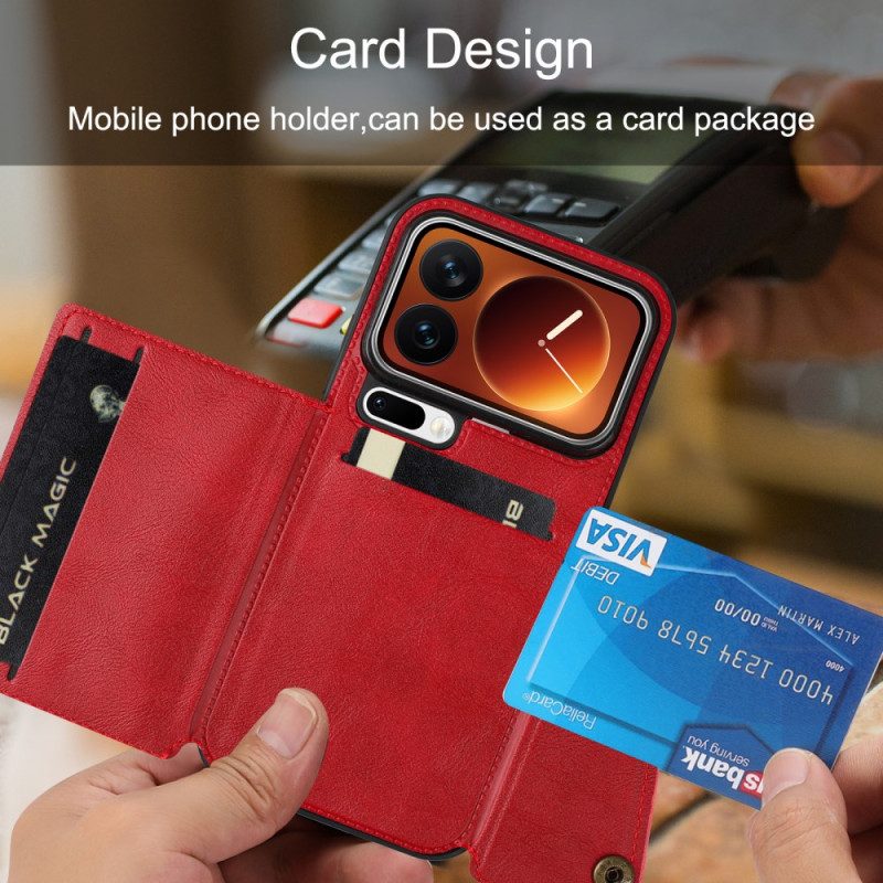 Lederhüllen Xiaomi 17 Pro Kartenhalter Und Ständer