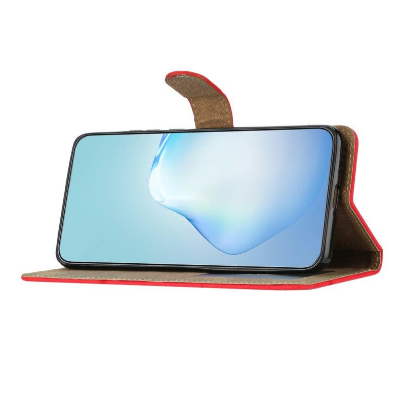 Lederhüllen Xiaomi 17 Pro Linienmuster