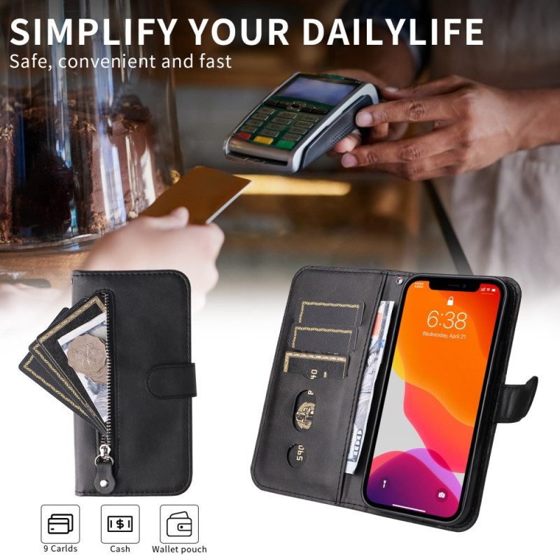 Lederhüllen Xiaomi 17 Pro Reißverschlusstasche