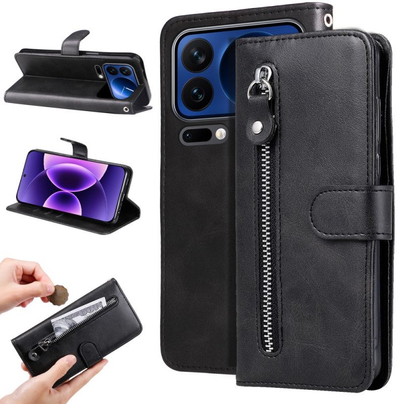 Lederhüllen Xiaomi 17 Pro Reißverschlusstasche