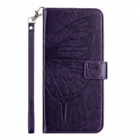 Lederhüllen Xiaomi 17 Pro Schmetterlingsarmband-design