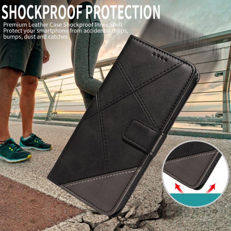 Lederhüllen Xiaomi 17 Pro Zweifarbige Lederoptik