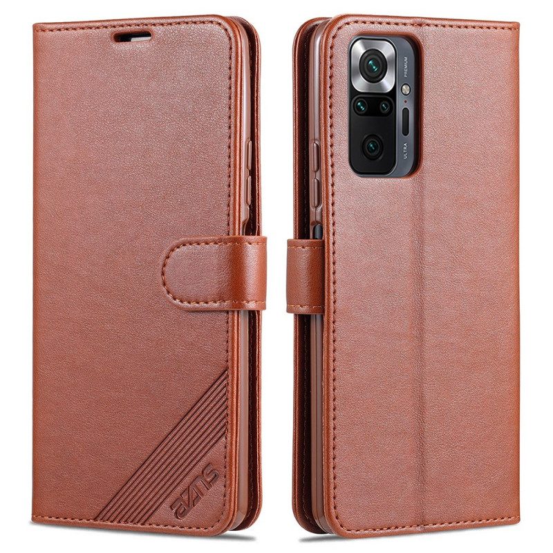 Lederhüllen Für Xiaomi Redmi Note 10 Pro Azns-kunstleder