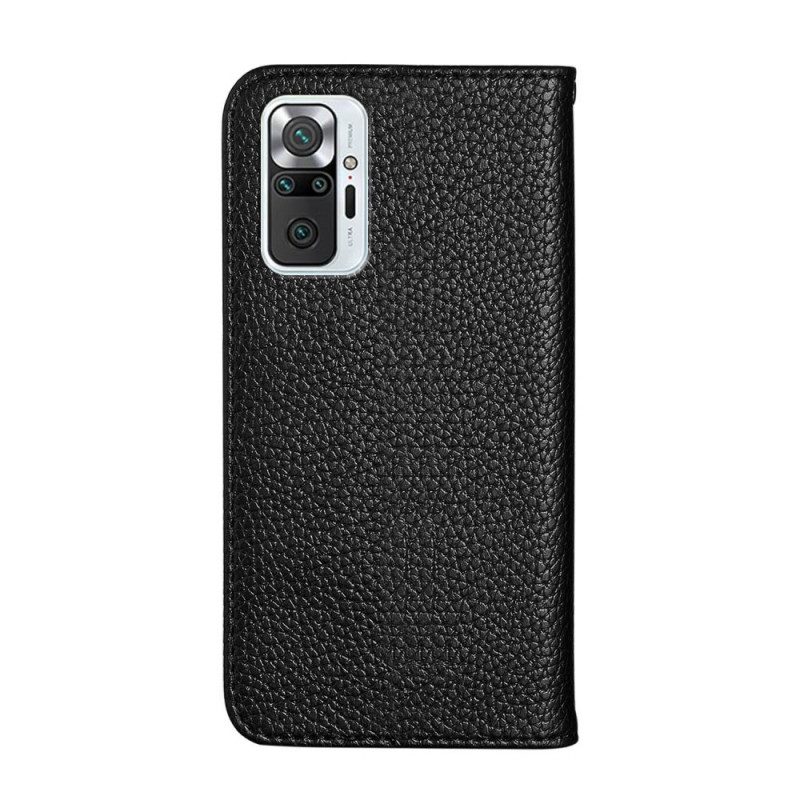 Schutzhülle Für Xiaomi Redmi Note 10 Pro Flip Case Kunstleder Litschi Ultra Chic