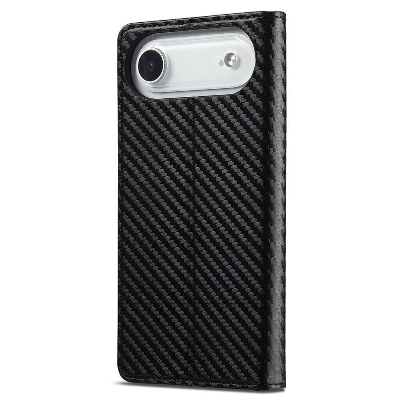 Flip Case Für iPhone Air Carbonfaser Lc.imeeke
