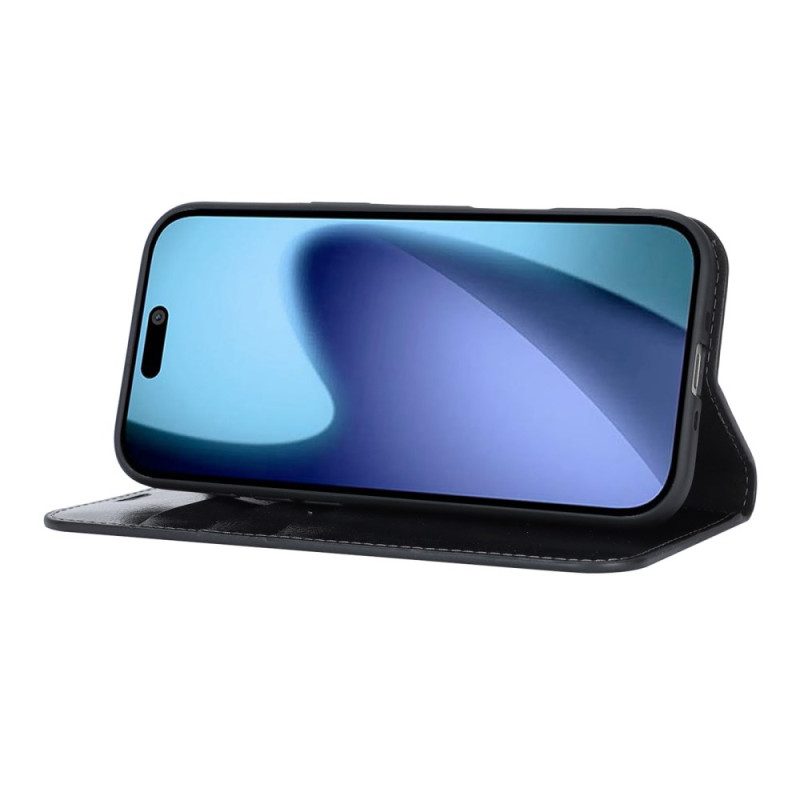 Flip Case Für iPhone Air Echtes Leder