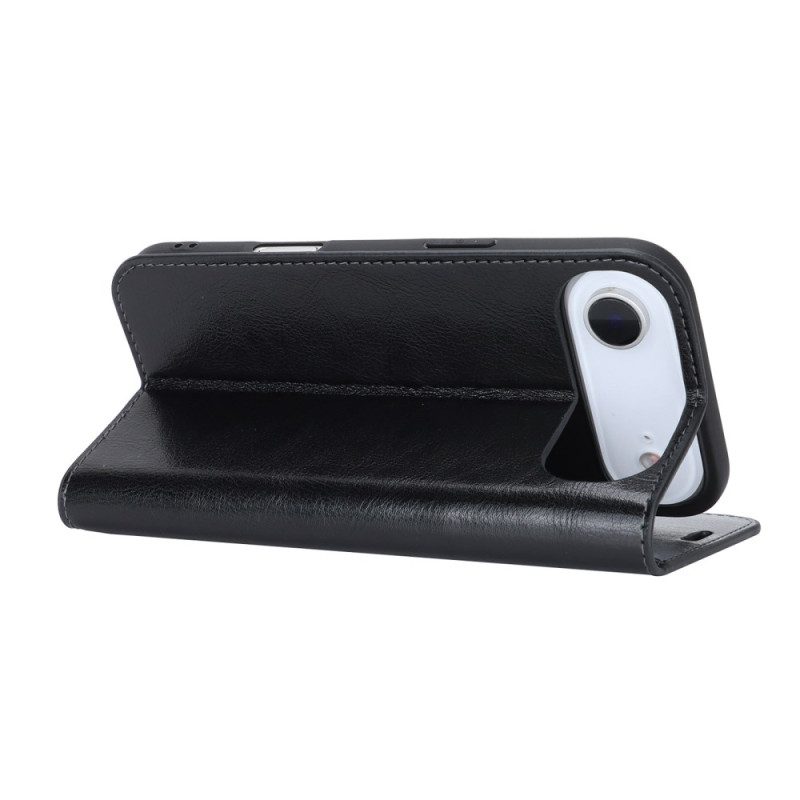 Flip Case Für iPhone Air Echtes Leder