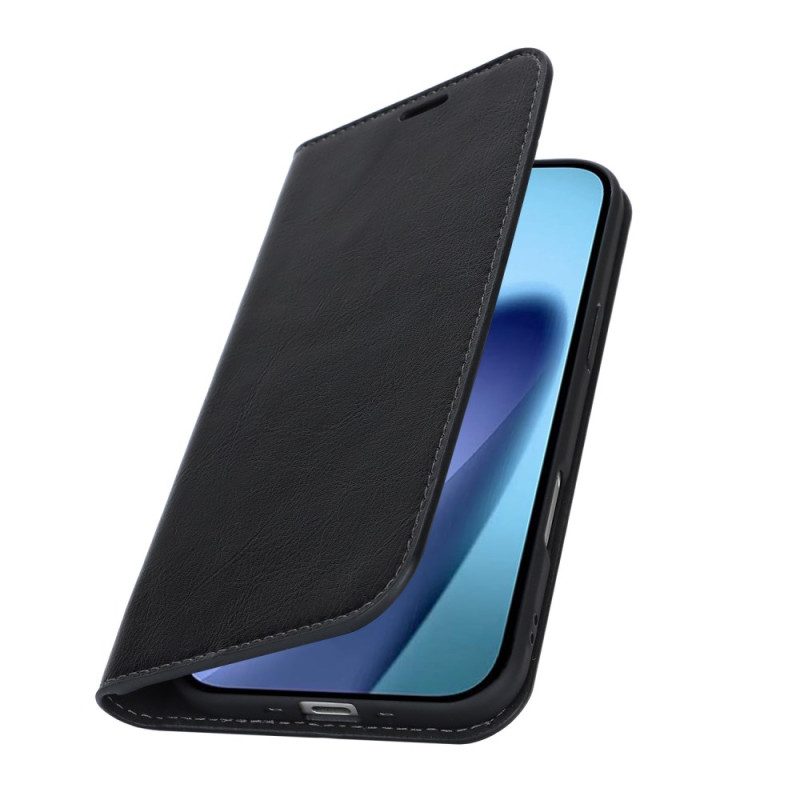 Flip Case Für iPhone Air Echtes Leder