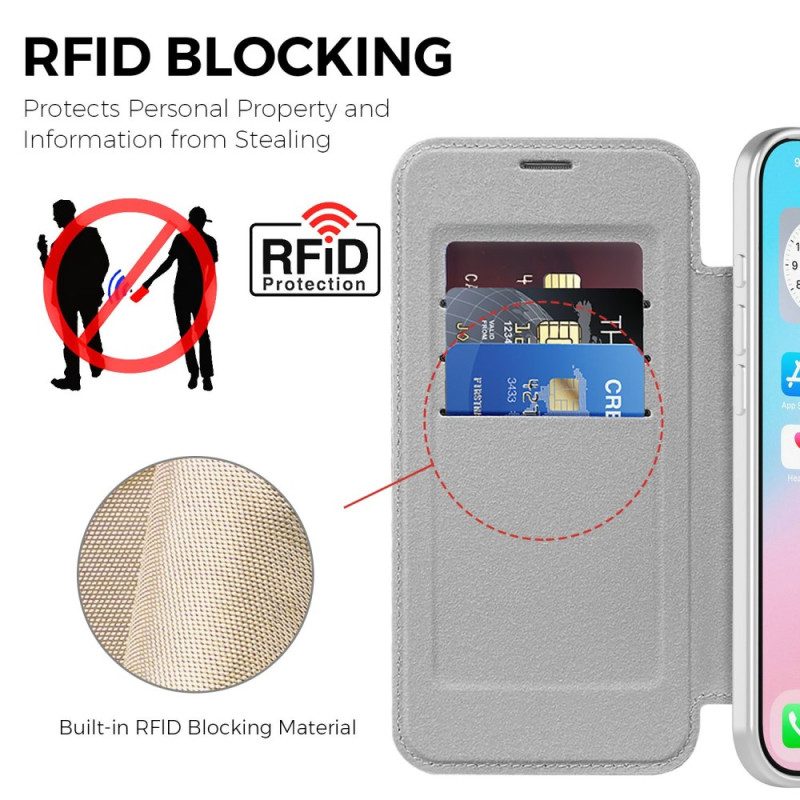 Flip Case Für iPhone Air Magsafe-kompatibel Gesteppt