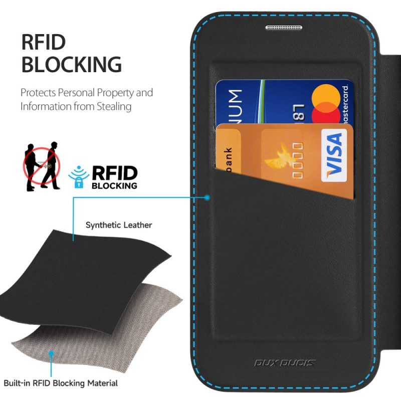 Flip Case Für iPhone Air Magsafe Skin X Pro Series Dux Ducis