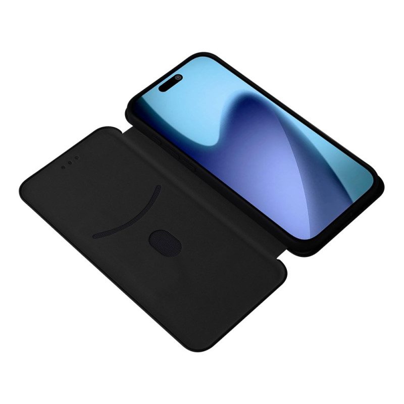 Flip Case iPhone Air Handyhülle Carbonfaser