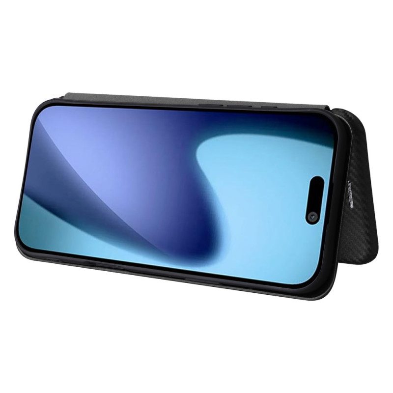 Flip Case iPhone Air Handyhülle Carbonfaser