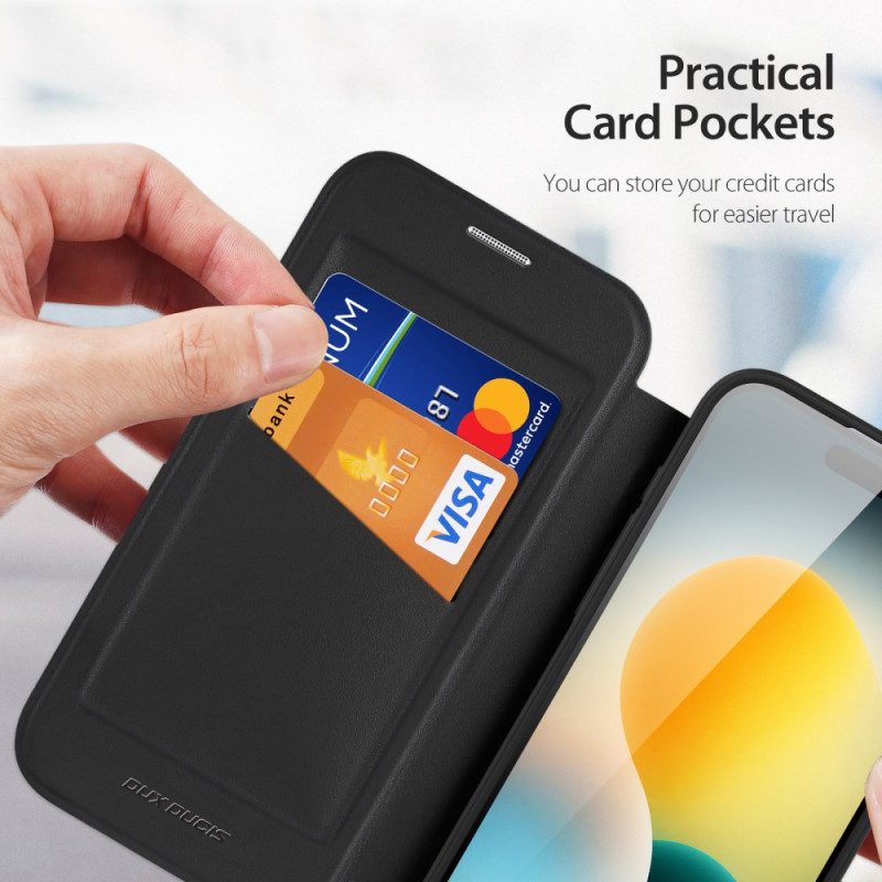 Flip Case iPhone Air Magsafe Skin X Pro Series Mit Ständer Dux Ducis