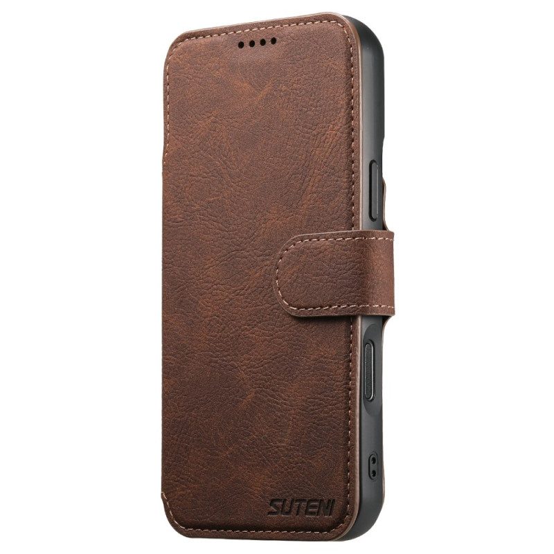 Lederhüllen Für iPhone Air Abnehmbare Magsafe-hülle Suteni